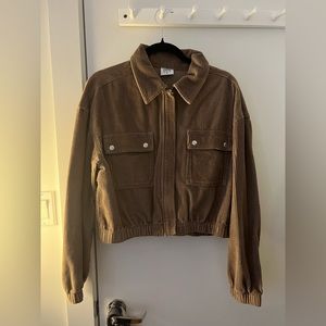 BDG Corduroy Bomber Jacket